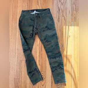 BDG Green Camouflage Trousers